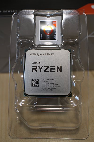 AMD Ryzen 9 5900X with ASUS TUF GAMING X570-PLUS 第四世代Ryzen 